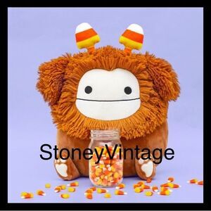 Squishmallow benny bigfoot halloween candy corn 12” Squishmallows